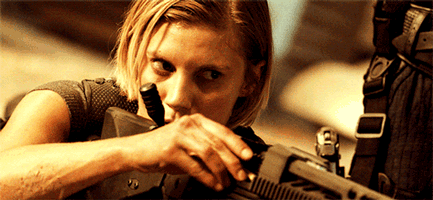 loading the sniper rifle